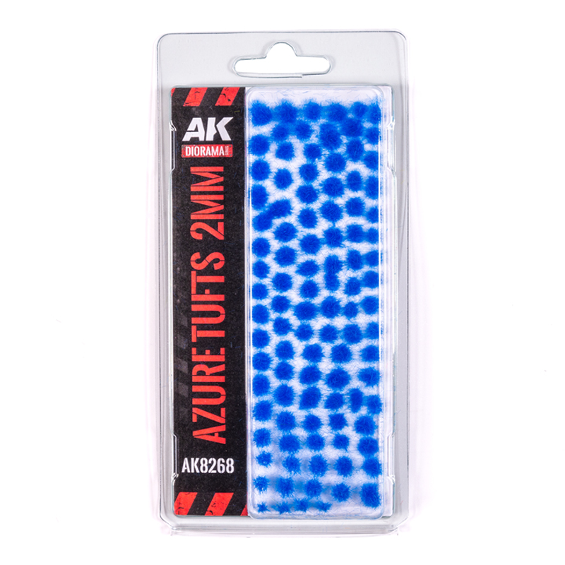 AK INTERACTIVE AZURE - FANTASY TUFTS 2MM