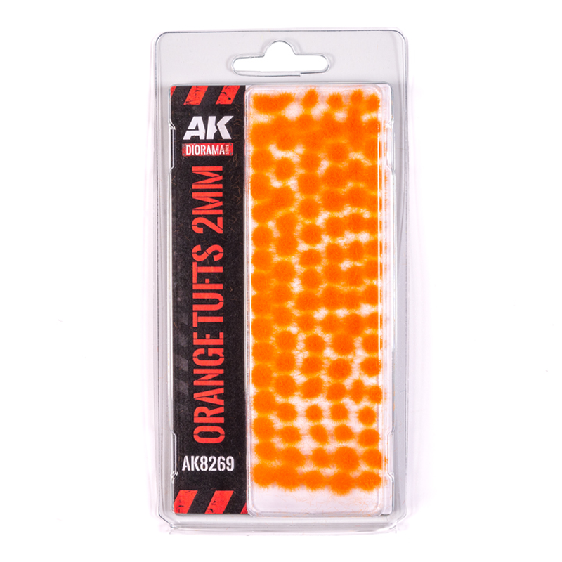 AK INTERACTIVE ORANGE - FANTASY TUFTS 2MM