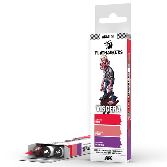 AK INTERACTIVE PLAYMARKERS SET AND VISCERA