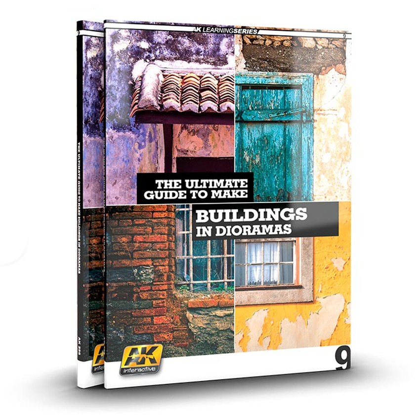 AK INTERACTIVE LEARNING SERIES 9 THE ULTIMATE GUIDE TO MAKE BUILDINGS IN DIORAMAS AND ENGLISH