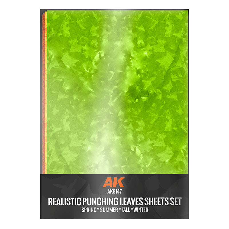 PUNCHING LEAVES SHEETS SET