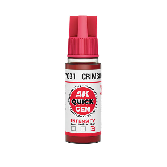 AK INTERACTIVE QUICK GEN  CRIMSON RED 18 ML