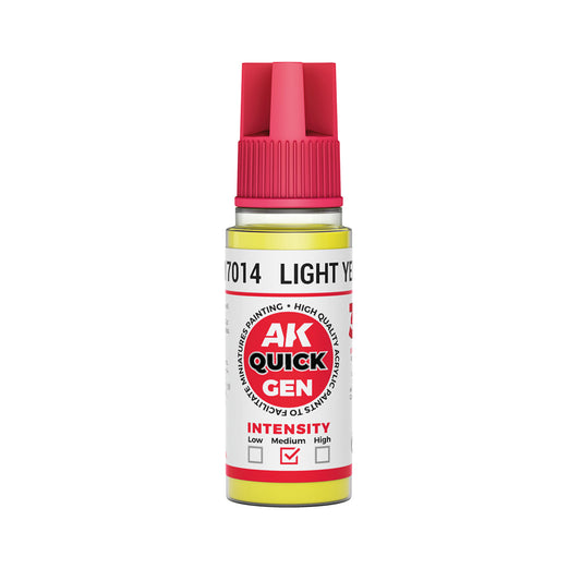 AK INTERACTIVE QUICK GEN  LIGHT YELLOW 18 ML