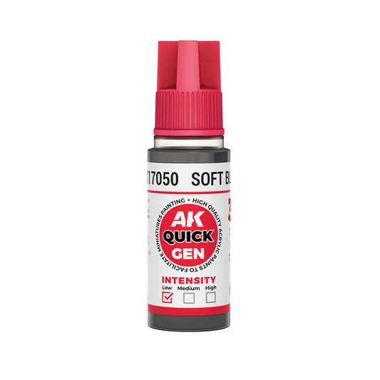 AK INTERACTIVE QUICK GEN  SOFT BLACK 18 ML