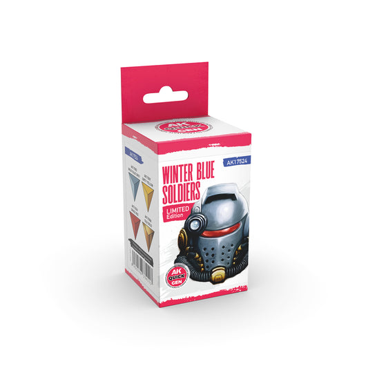 AK INTERACTIVE QUICK GEN  WINTER BLUE SOLDIERS (SET)
