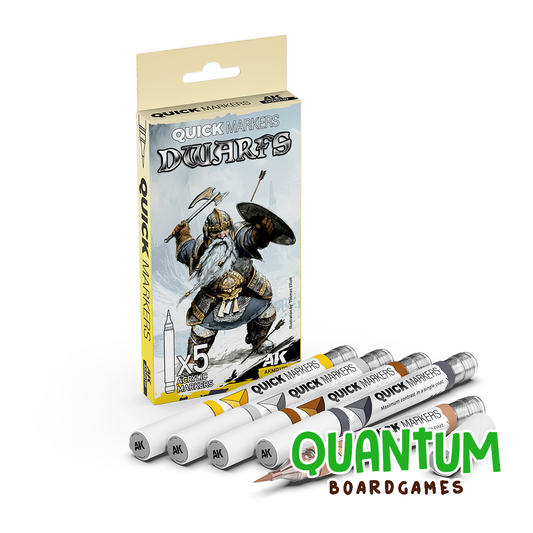 Set de Marcadores Rápidos para Enanos AK Interactive - Pintura profesional para miniaturas
