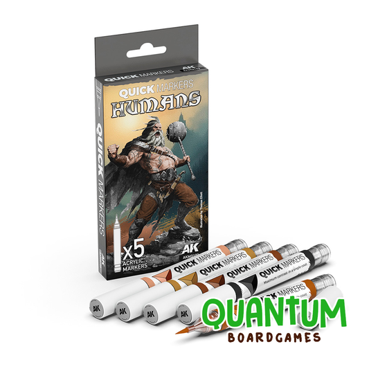 Set de Marcadores AK Interactive para Pintar Personajes Humanos - Miniaturas Wargames