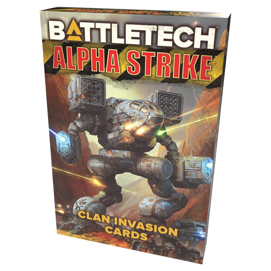 BATTLETECH ALPHA STRIKE CLAN INVASION CARDS