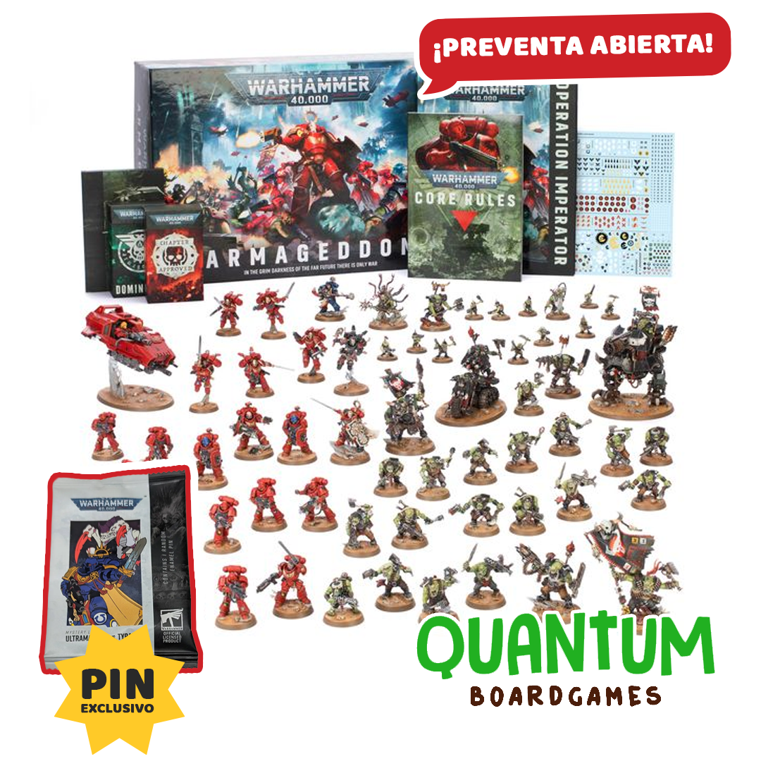 Warhammer 40,000: caja Armageddon Español 11va Edición PREVENTA