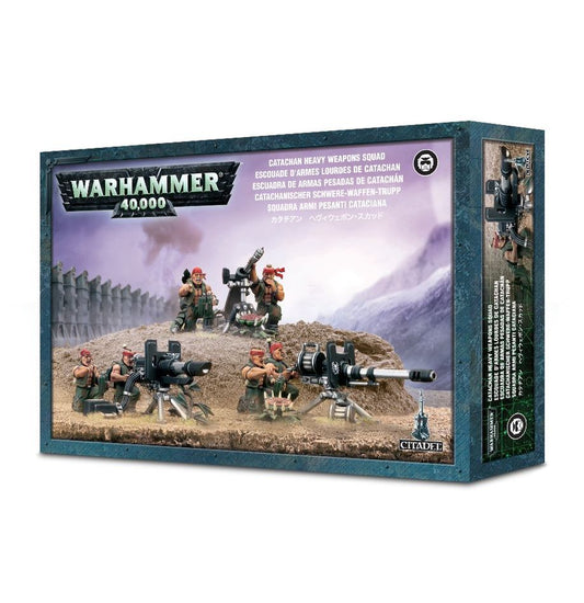 ASTRA MILITARUM CATACHAN HEAVY WEAPON SQUAD WEB EXCLUSIVE