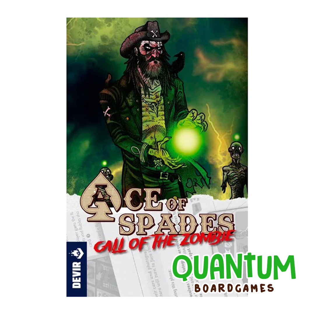Expansión Ace of Spades Call of the Zombie en español - Caja y componentes de DEVIR