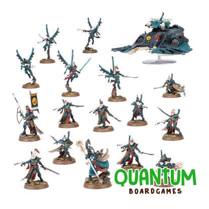 Caja Aeldari Corsairs Combat Patrol Warhammer 40K Games Workshop con miniaturas corsarios