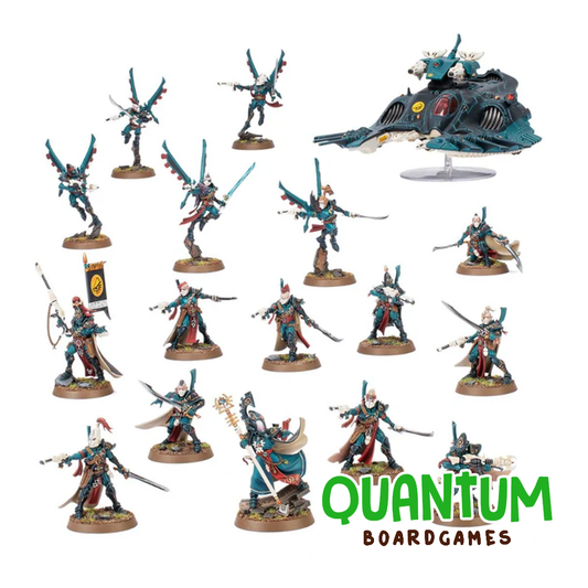 Caja Aeldari Corsairs Combat Patrol Warhammer 40K Games Workshop con miniaturas corsarios