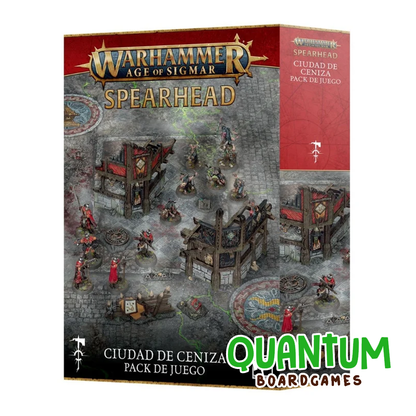 Age of Sigmar City of Ash Gaming Pack español Games Workshop contenido adicional juego