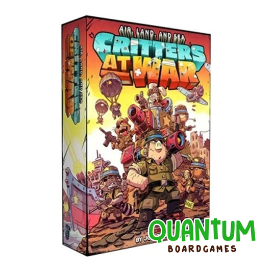 Air Land and Sea Critters at War - Juego de cartas estratégico para 2 jugadores, edición en inglés