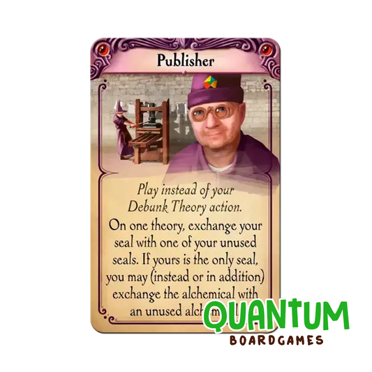 Alchemists - Publisher Promo Card – Inglés