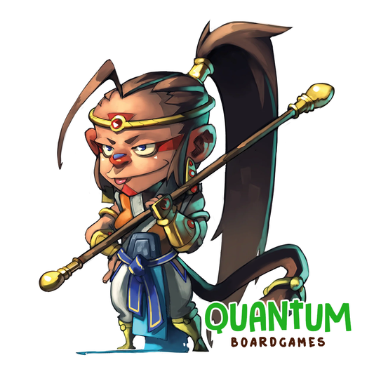 Miniatura Arcadia Quest Monkey Queen expansión oficial juego de mesa