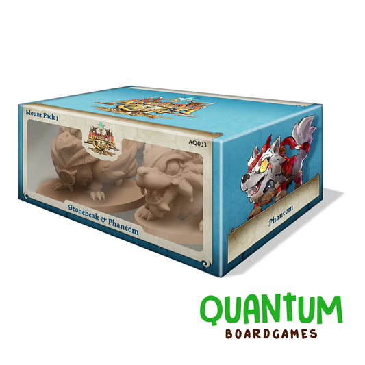 Expansión Arcadia Quest Mount Pack 1 Stonebeak Phantom miniaturas juego mesa