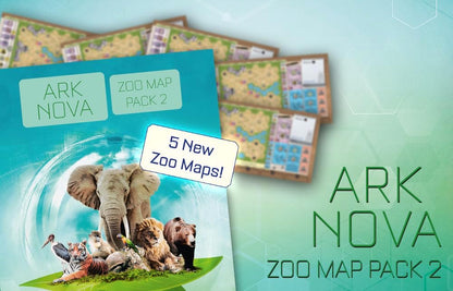 ARK NOVA ZOO MAP PACK 2 EXPANSION