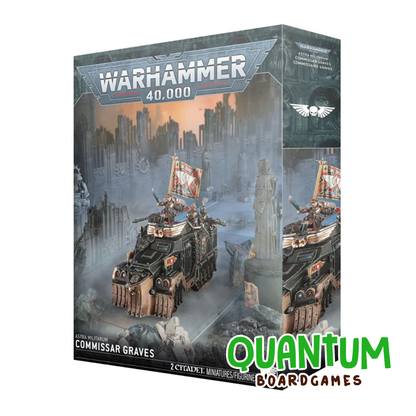 Miniatura Commissar Graves Astra Militarum Warhammer 40K Games Workshop