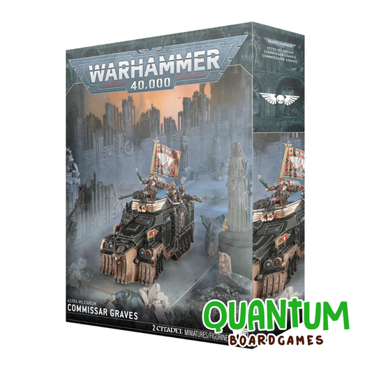 Miniatura Commissar Graves Astra Militarum Warhammer 40K Games Workshop