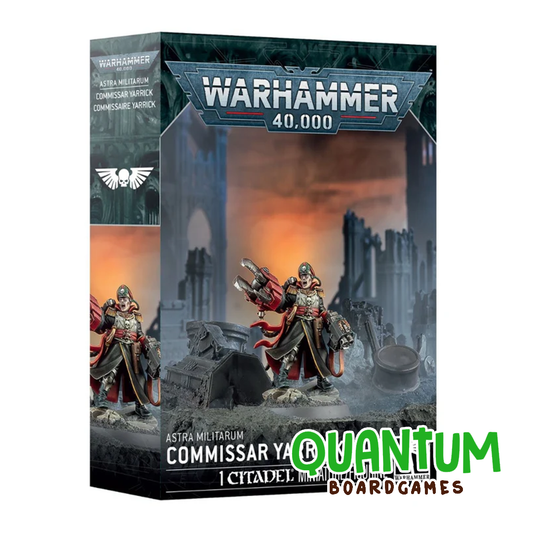 Commissar Yarrick miniatura Astra Militarum Warhammer 40K Games Workshop oficial