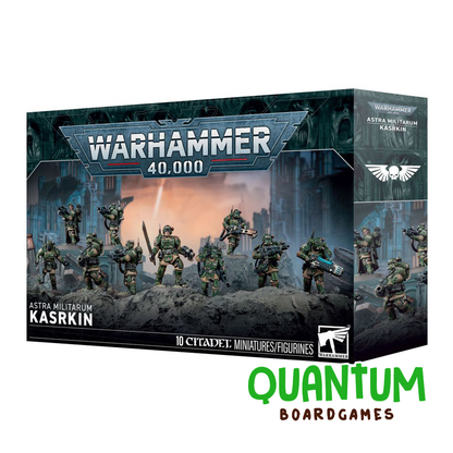Miniaturas Kasrkin Astra Militarum Warhammer 40k infantería élite