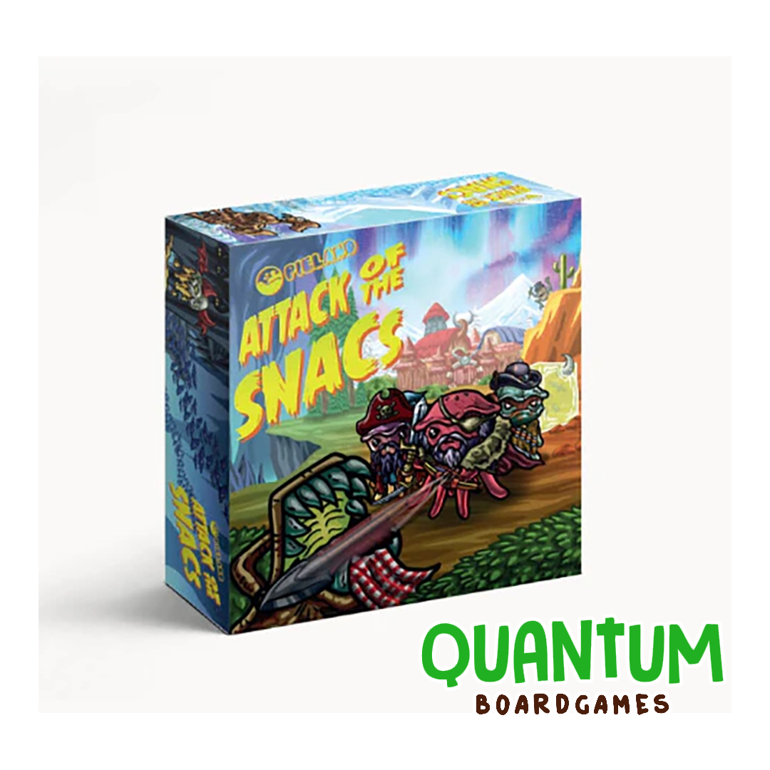 Attack of the Snacs juego de mesa estratégico español, criaturas hambrientas recursos
