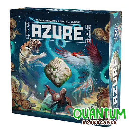 Azure juego de mesa estrategia componentes premium Quantum Boardgames