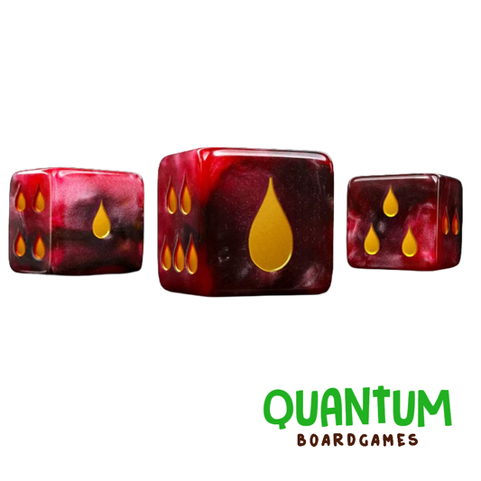 BARON OF DICE BLOOD AND BLESSINGS OFFICIAL TRENCH CRUSADE DICE SET