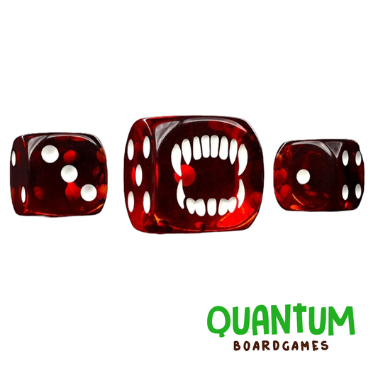 BARON OF DICE BLOODY BITE DICE X25 DICE ROUND CORNER (SOULBLIGHT GRAVELORDS)