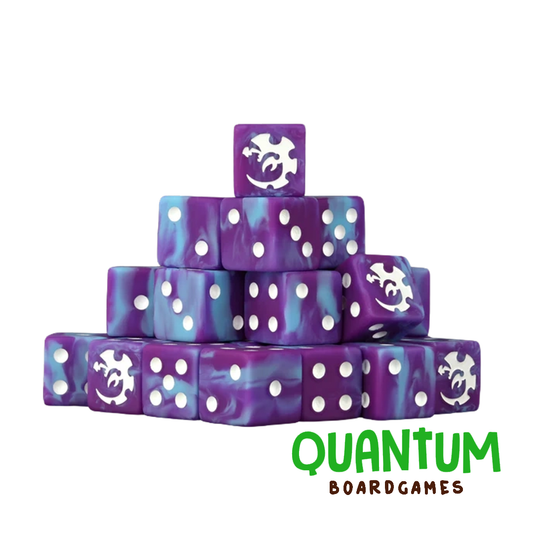 BARON OF DICE CLAWED SERPENT X25 DICE SQUARE CORNER (TYRANIDS)