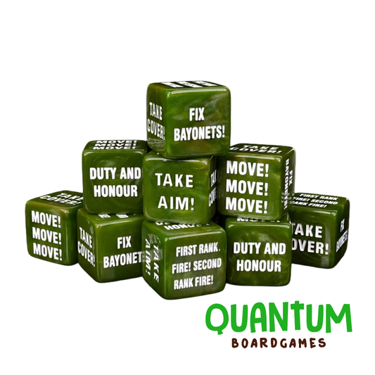 BARON OF DICE GUARD ORDER DICE SET X10 DICE (ASTRA MILITARUM)