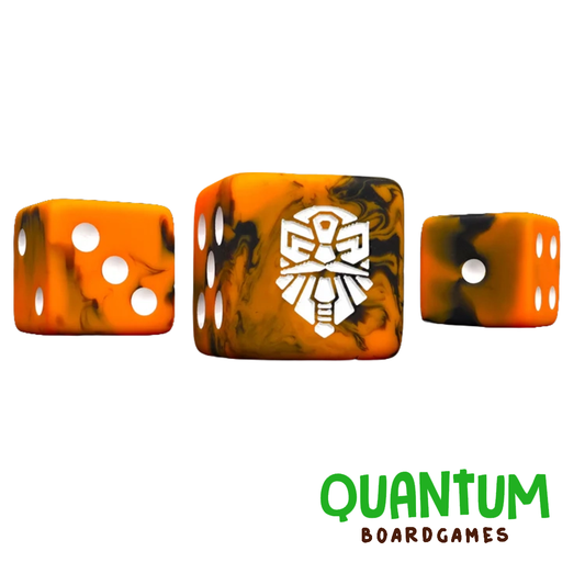 BARON OF DICE HEARTH FIRE X25 DICE SQUARE CORNER (LEAGUES OF VOTANN)