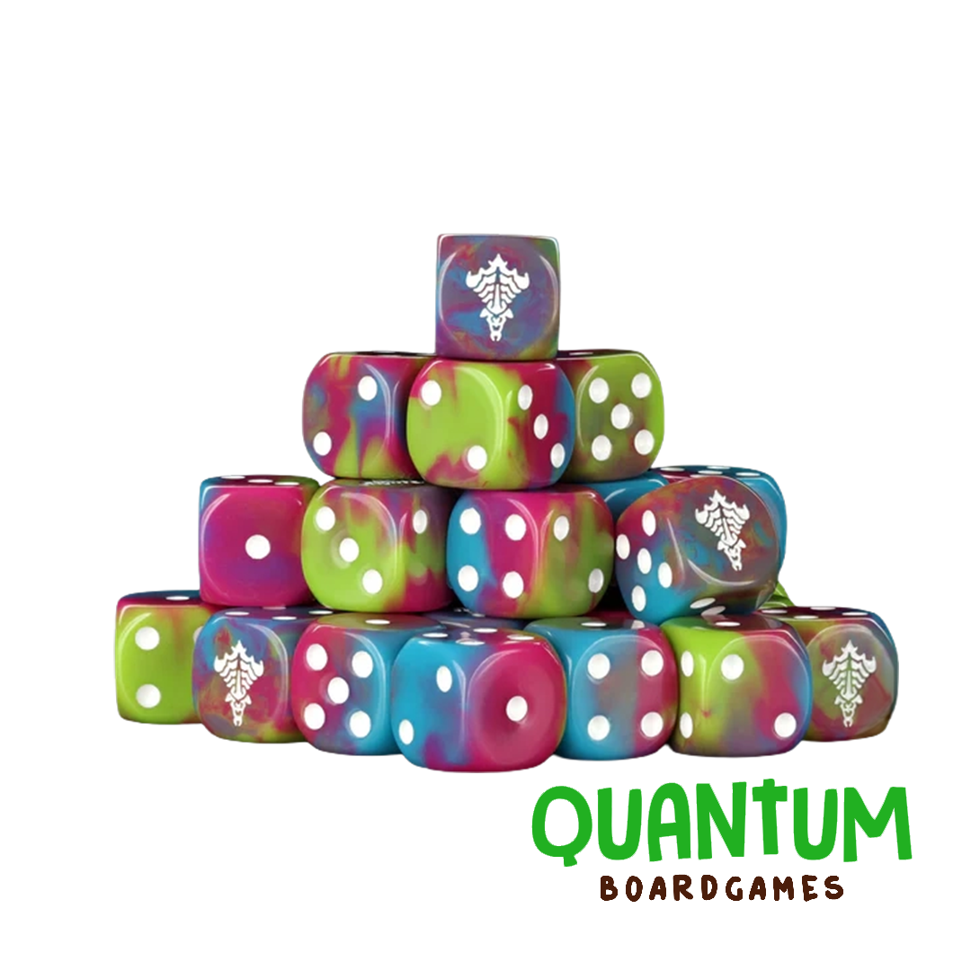 BARON OF DICE HYPERFLEET DICE X25 DICE SQUARE CORNER (TYRANIDS)