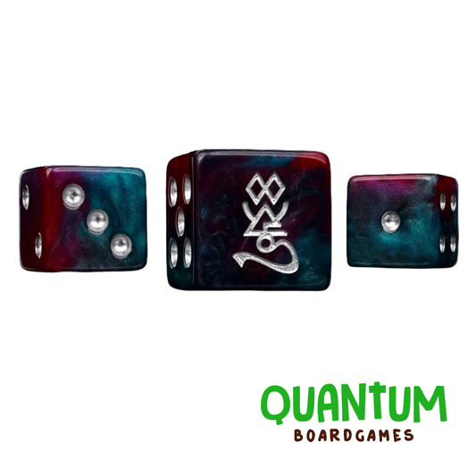 BARON OF DICE INFINITY ELVES DICE X25 DICE SQUARE CORNER (AELDARI)