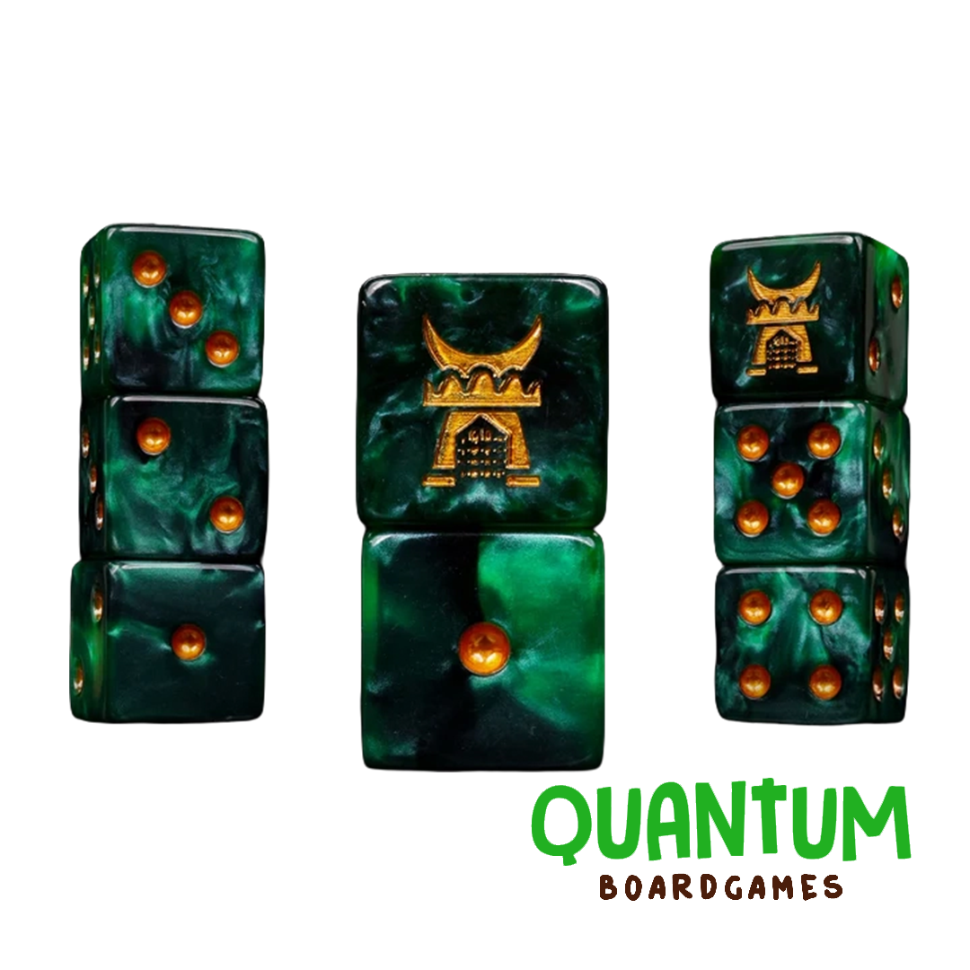 BARON OF DICE IRON SULTANATE OFFICIAL TRENCH CRUSADE DICE SET