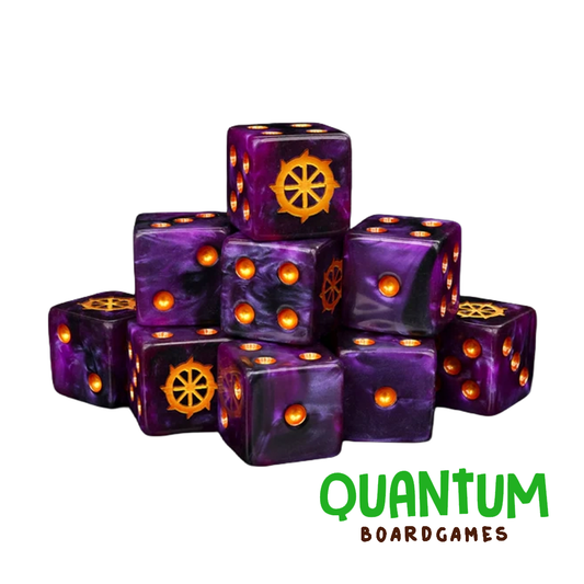 BARON OF DICE TRENCH PILGRIMS OFFICIAL TRENCH CRUSADE DICE SET