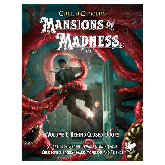 LIBRO DE ROL CALL OF CTHULHU 7E MANSIONS OF MADNESS VOL 1 BEHIND CLOSED DOORS