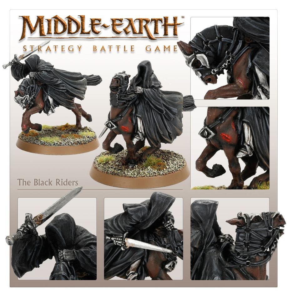 LORD OF THE RINGS THE BLACK RIDERS WEB EXCLUSIVE