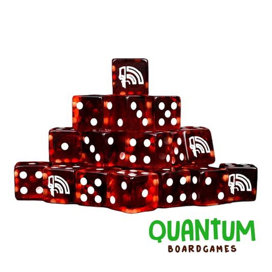 Set de 25 dados Baron of Dice Knight con esquinas cuadradas, diseño temático premium para wargames y juegos de mesa