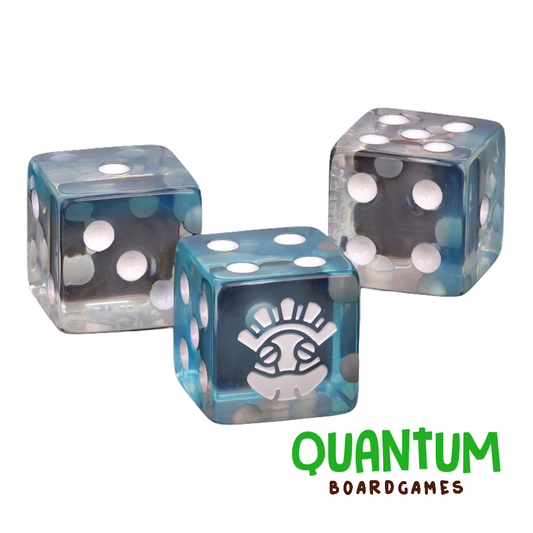Set 25 dados temáticos Seraphon Baron of Dice esquinas cuadradas Warhammer