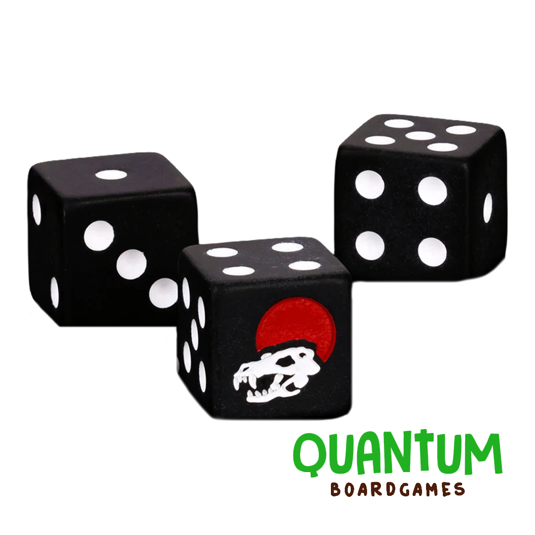 25 dados Baron of Dice Blood Moon con esquinas cuadradas para Age of Sigmar