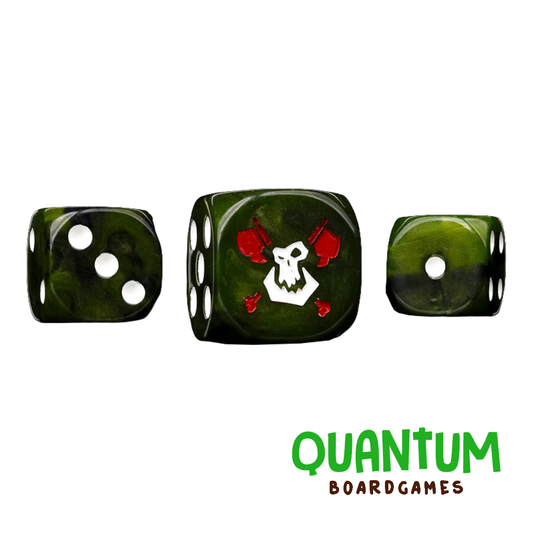 Baron of Dice: Bloody Orc (Orks) – Round Corner x25
