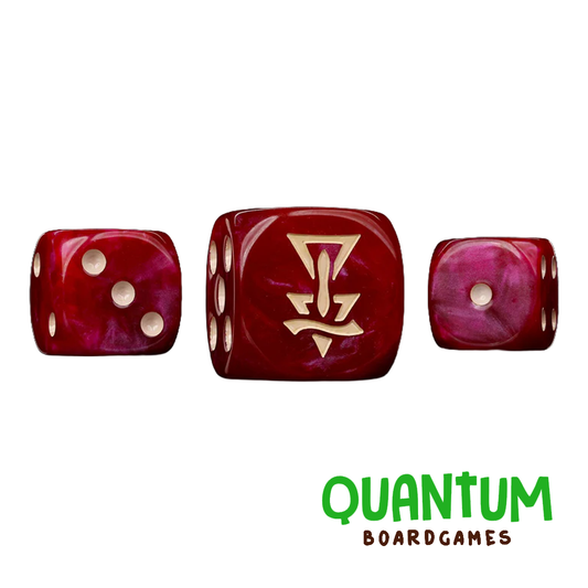25 dados temáticos Drukhari Baron of Dice esquinas redondeadas Warhammer 40K