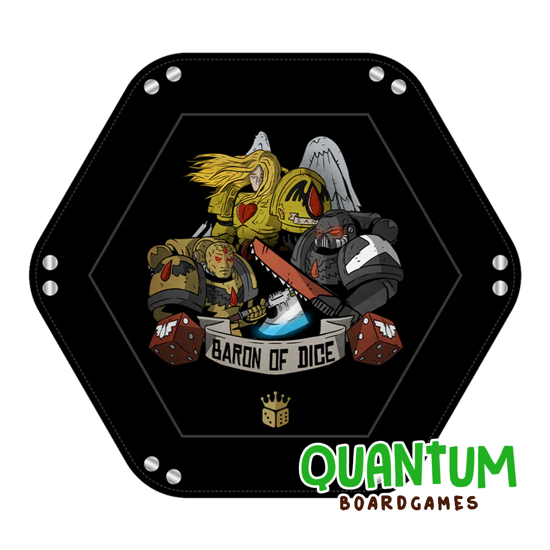 Baron of Dice: Premium Dice Trays Retribution (Blood Angels)