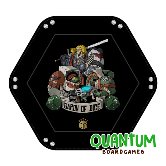 Baron of Dice: Premium Dice Trays The Forgiven (Dark Angels)