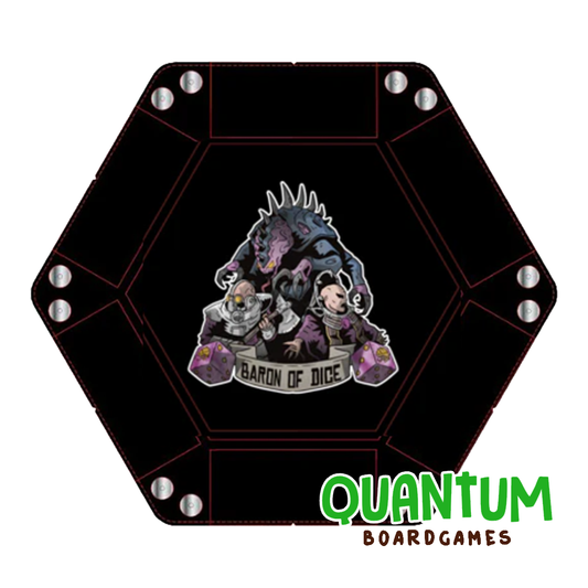 Baron of Dice: Premium Dice Trays Twisted Helix (Genestealer Cults)