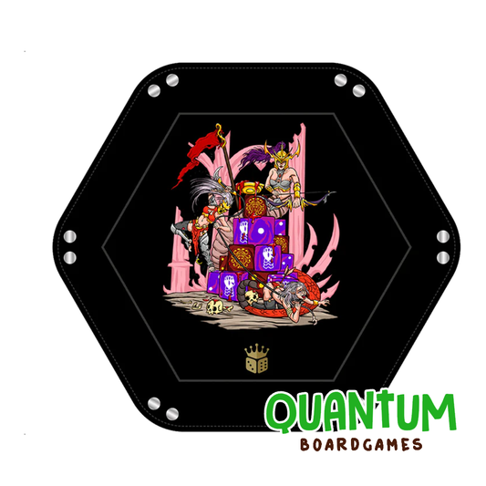 Baron of Dice: Premium Dice Trays Witch Elves (Daughters of Khaine)