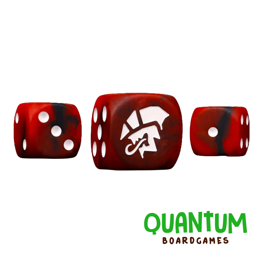 Set de 25 dados premium Baron of Dice con iconografía Tyranids para Warhammer 40K